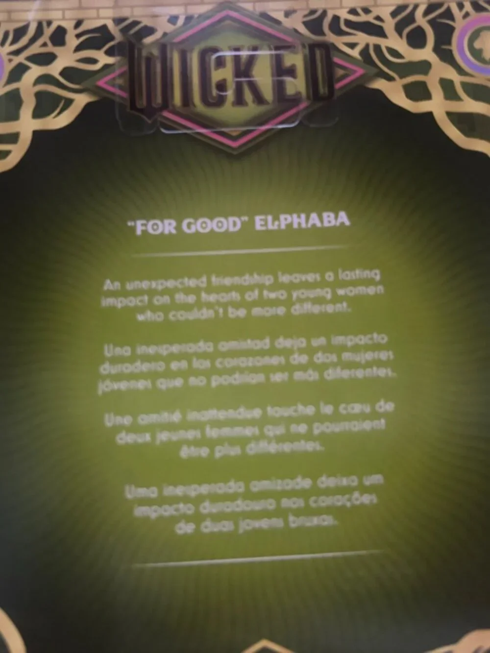 NEW Wicked Singing Glinda & Elphaba 11'' Fashion Doll Figures